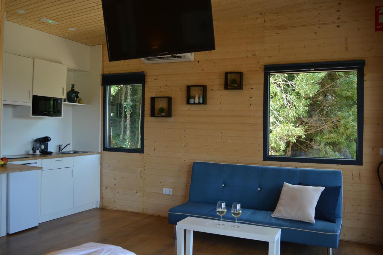 סנטיאגו דה קומפוסטלה Cabanas Compostela - Cabana La Catedral Con Banera De Hidromasaje מראה חיצוני תמונה